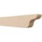 Ekena Millwork 4in. W x 6in. H x 28in. L Carmel Woodgrain TimberThane Rafter Tail, Primed Tan RFTUR04X06X28CARRCPR - alternate 1